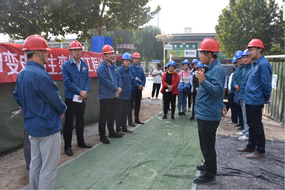 山東泉舜控股集團有限公司開展“親情關懷進一線，黨建聯創入工地”活動